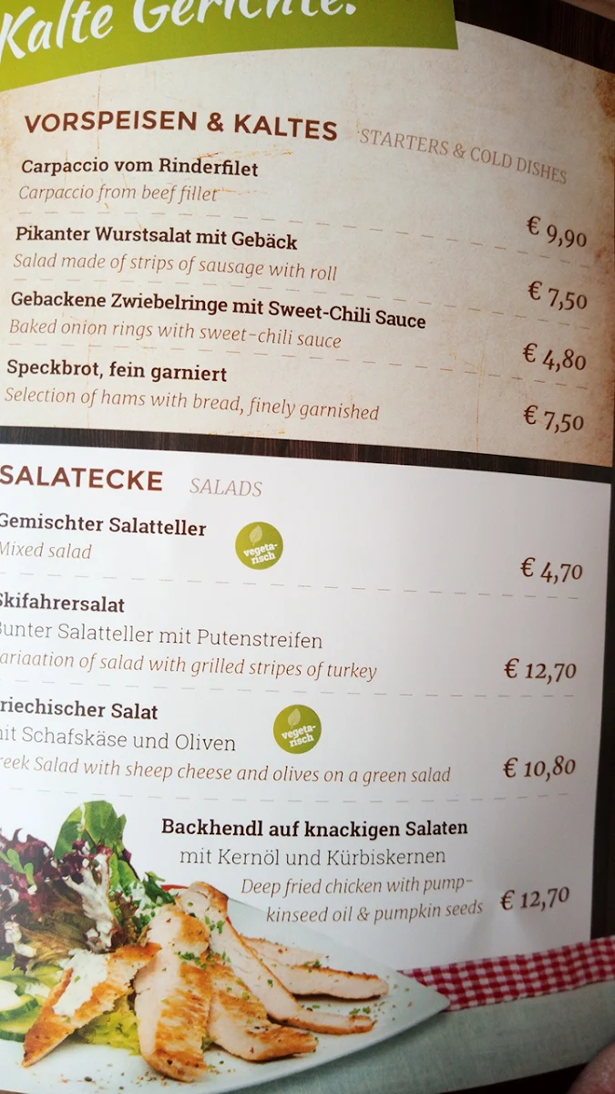 Speisekarte photo 9