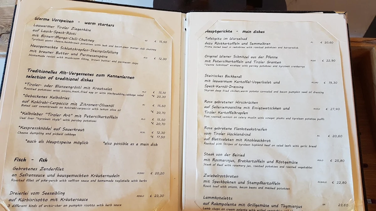 Speisekarte photo 4