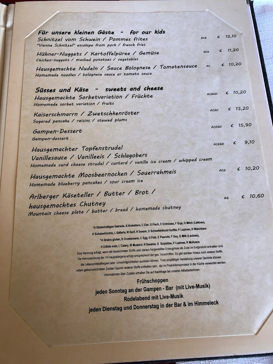 Speisekarte photo 5