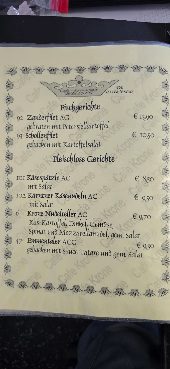 Speisekarte photo 3