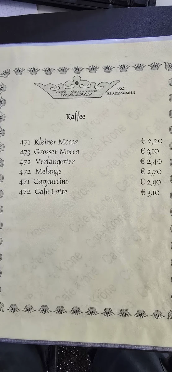 Speisekarte photo 5