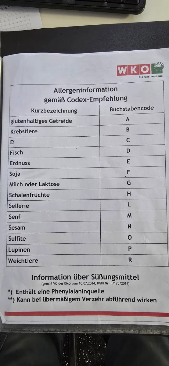 Speisekarte photo 6