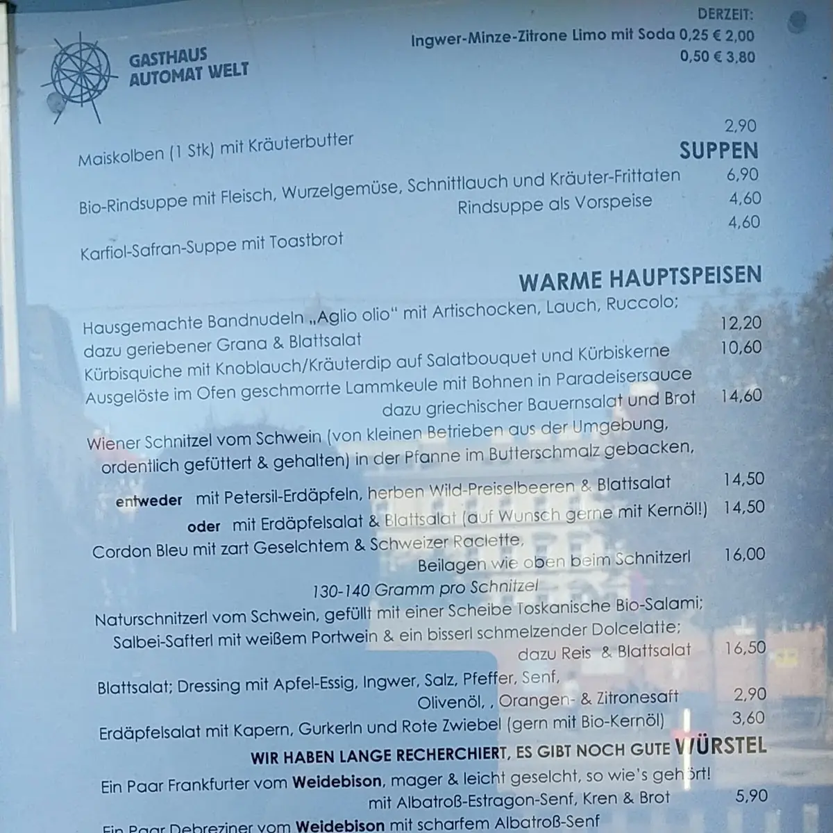 Speisekarte photo 3