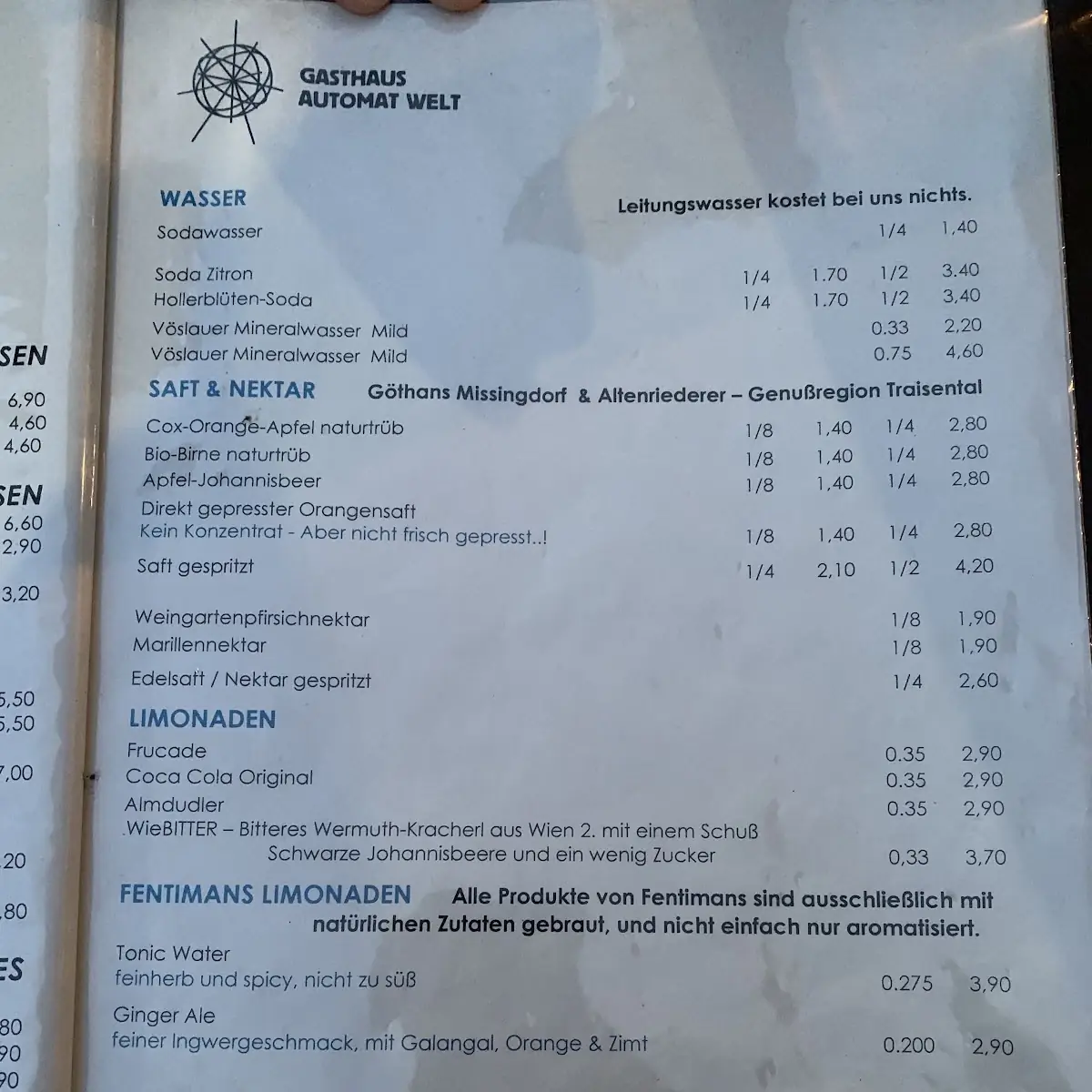 Speisekarte photo 4