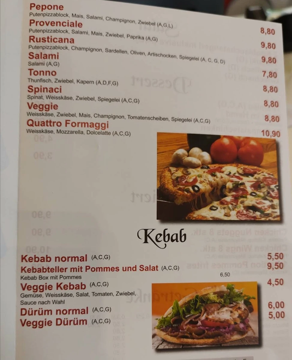 Speisekarte photo 1