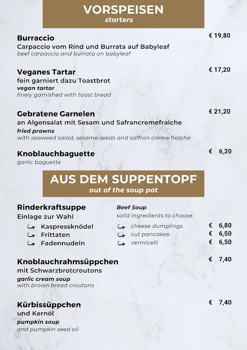 Speisekarte photo 2