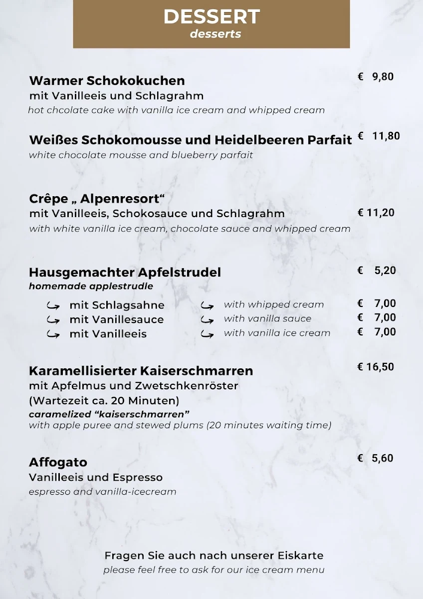 Speisekarte photo 4