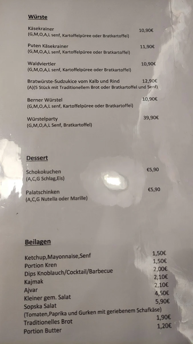 Speisekarte photo 5