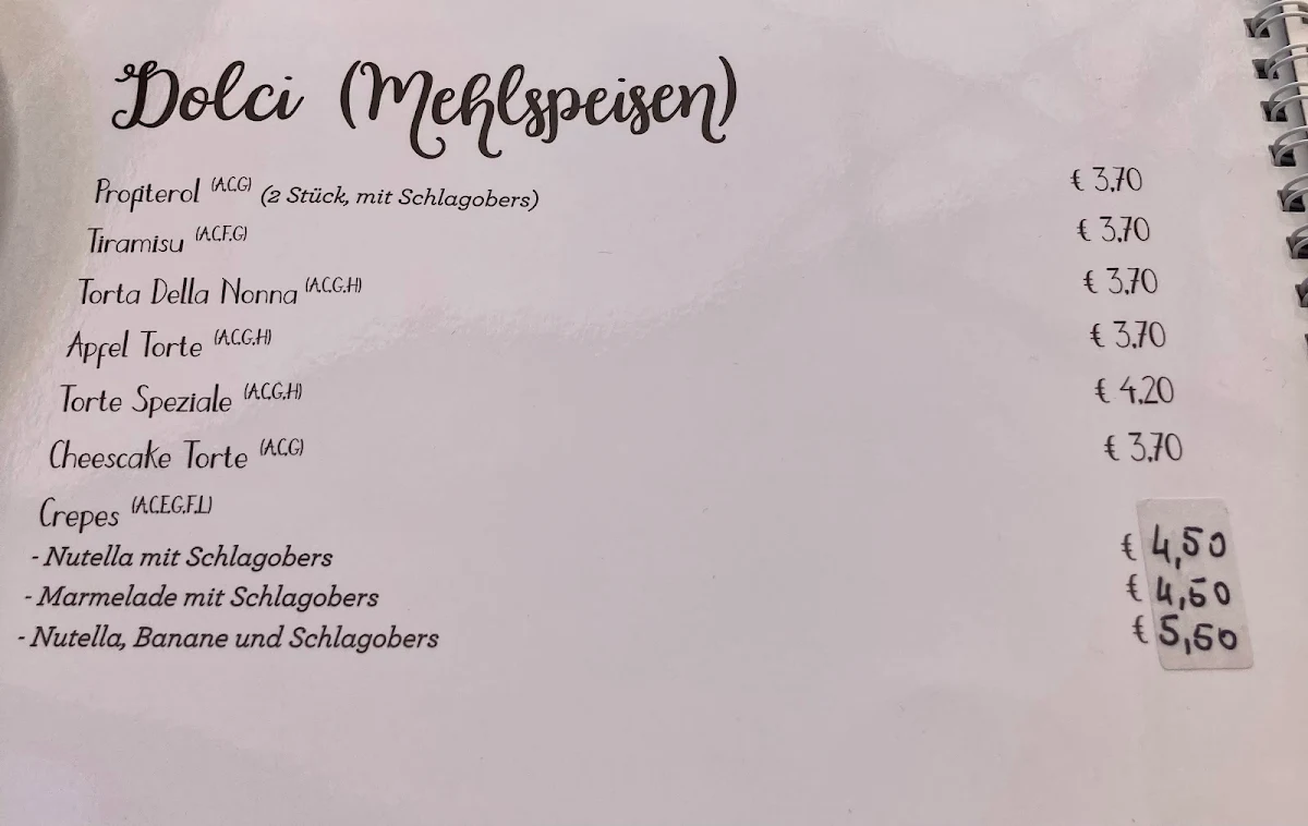Speisekarte photo 4