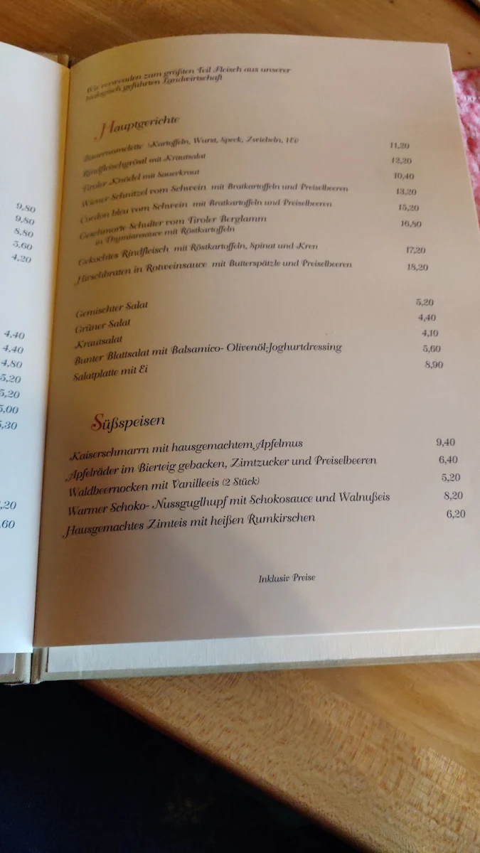 Speisekarte photo 7