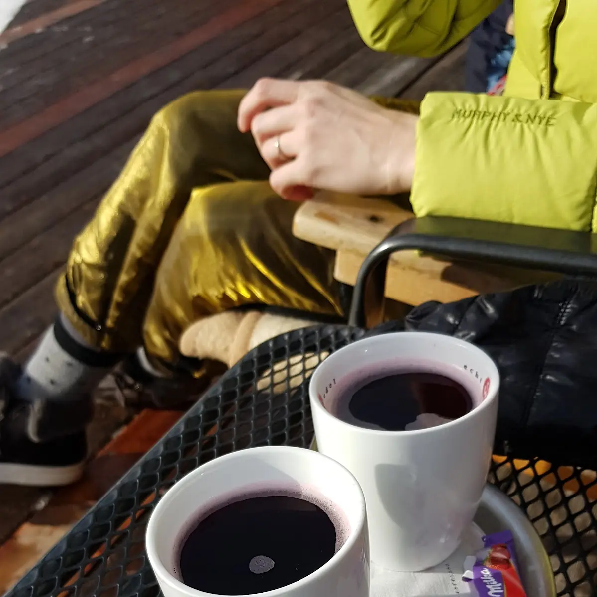 Essen und Trinken, Schilehrerstüberl an der Talstation
