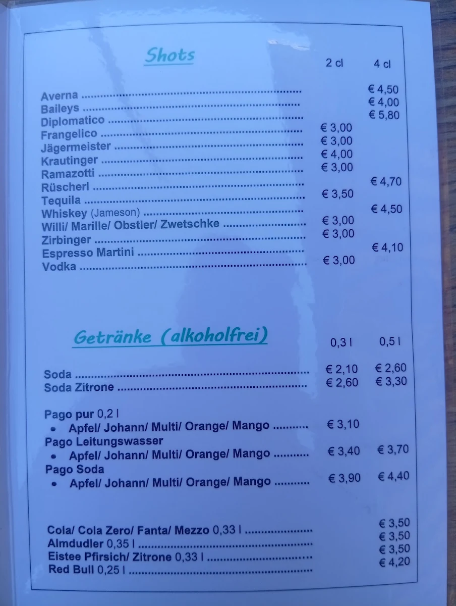 Speisekarte photo 1