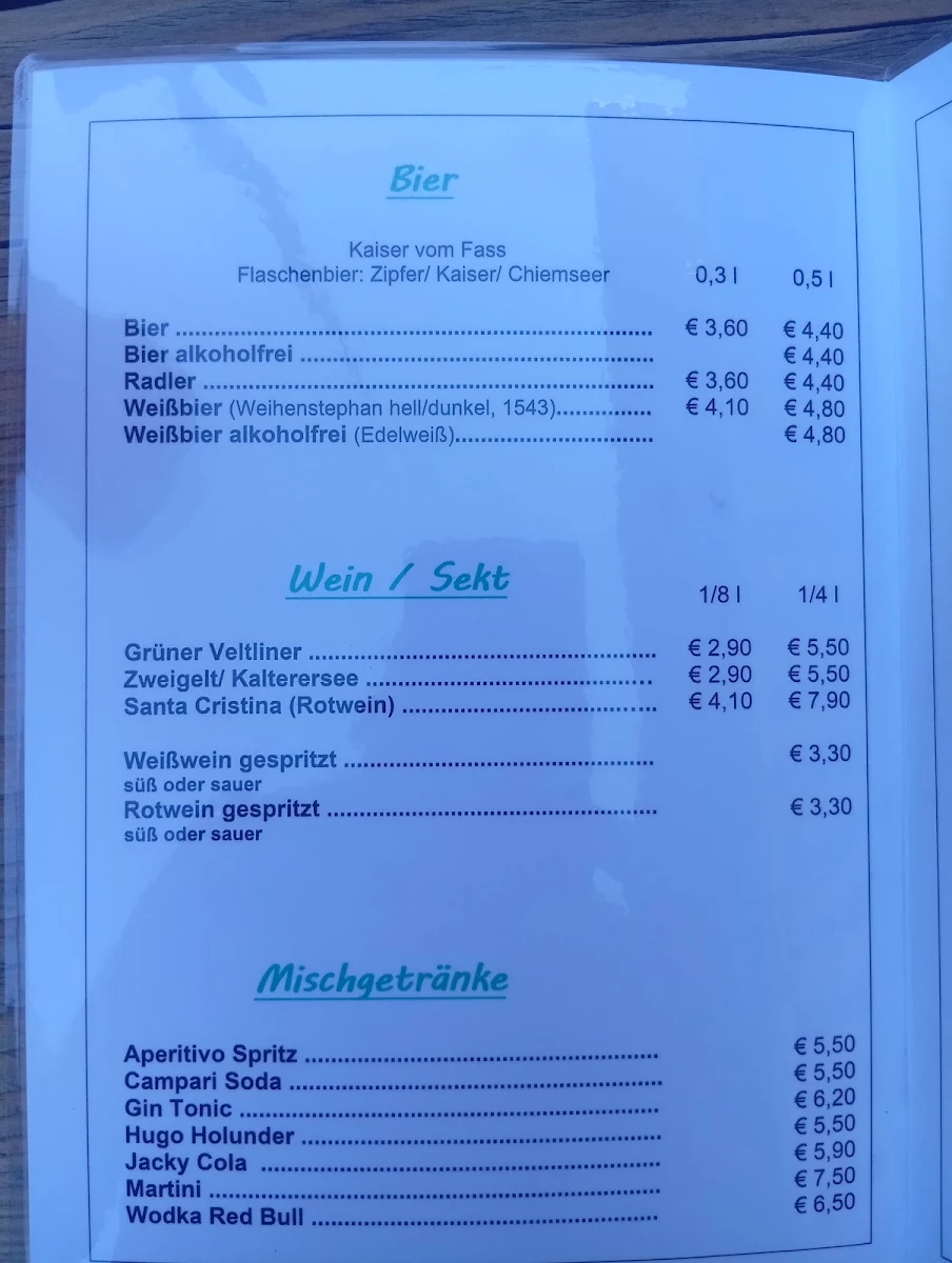 Speisekarte photo 3