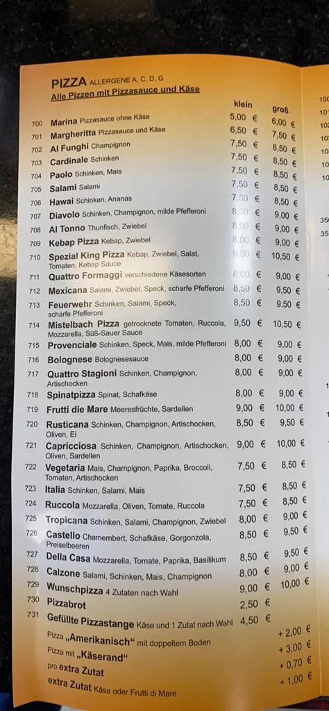 Speisekarte photo 5