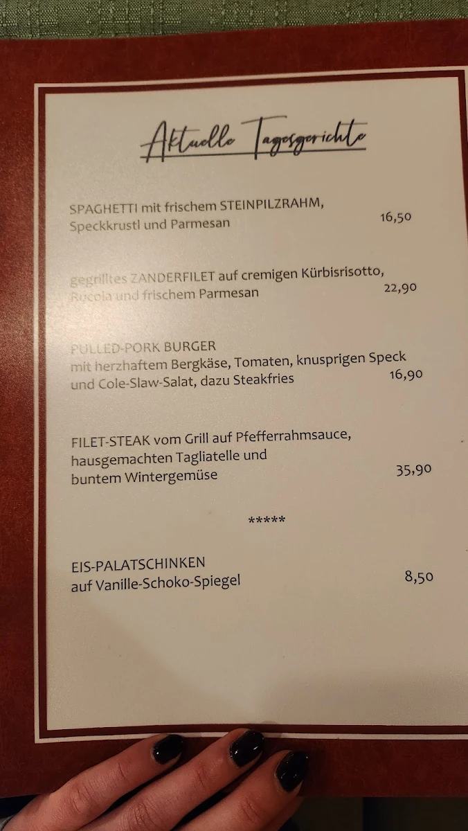 Speisekarte photo 1