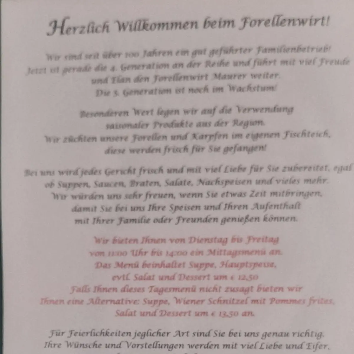Speisekarte photo 10