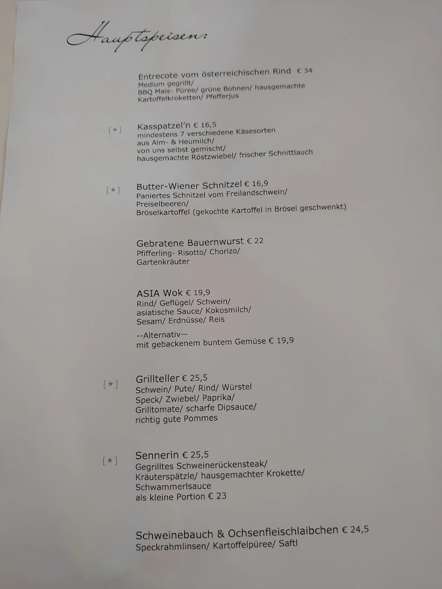 Speisekarte photo 6