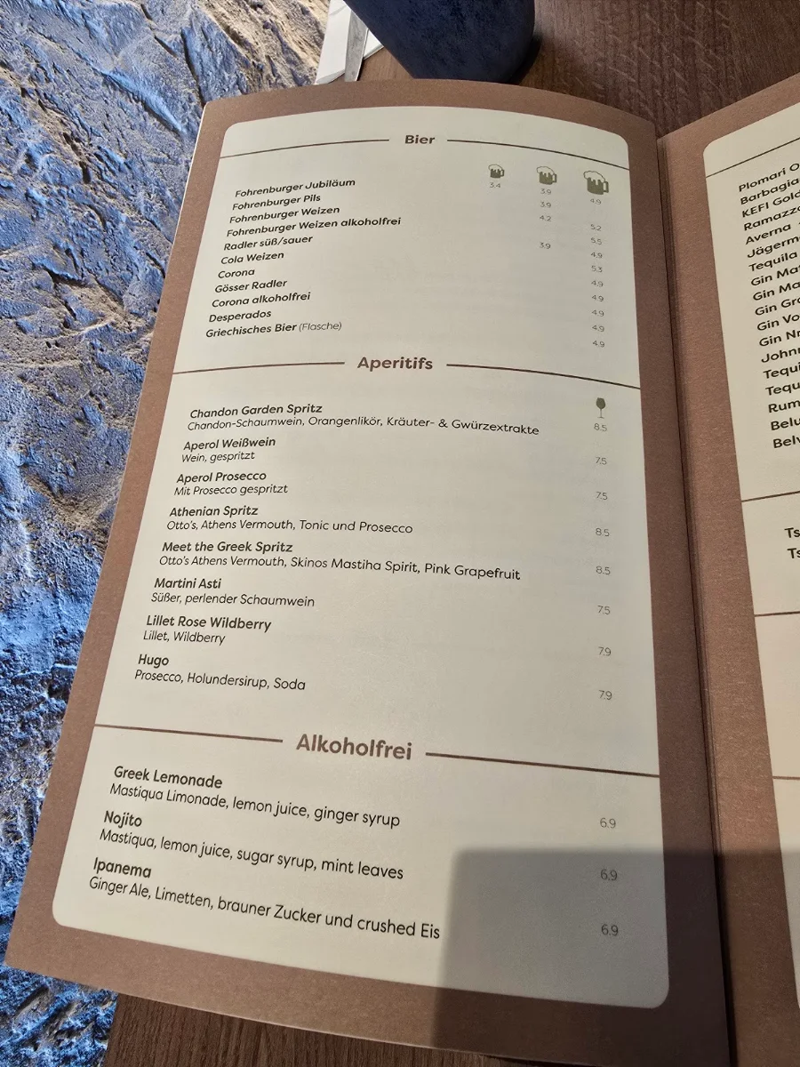 Speisekarte photo 2