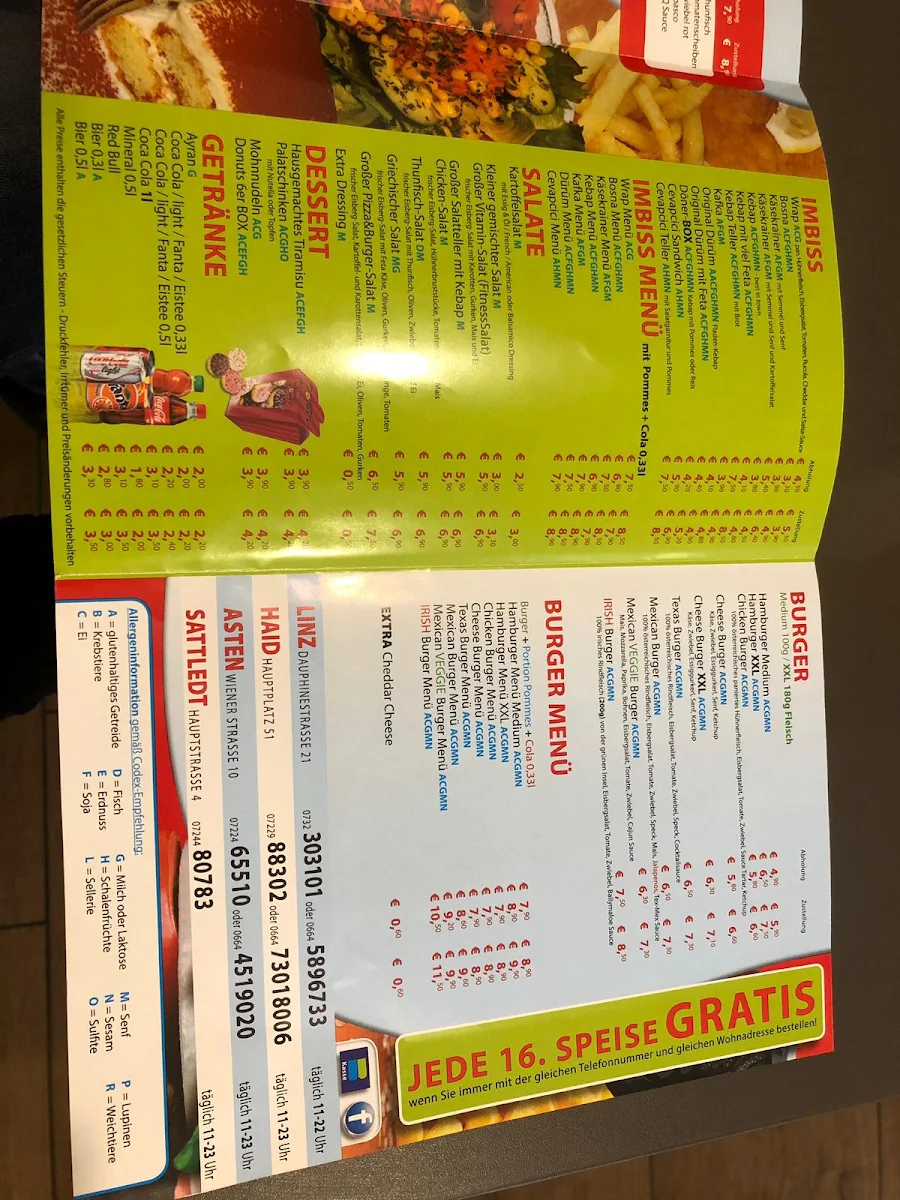 Speisekarte photo 9