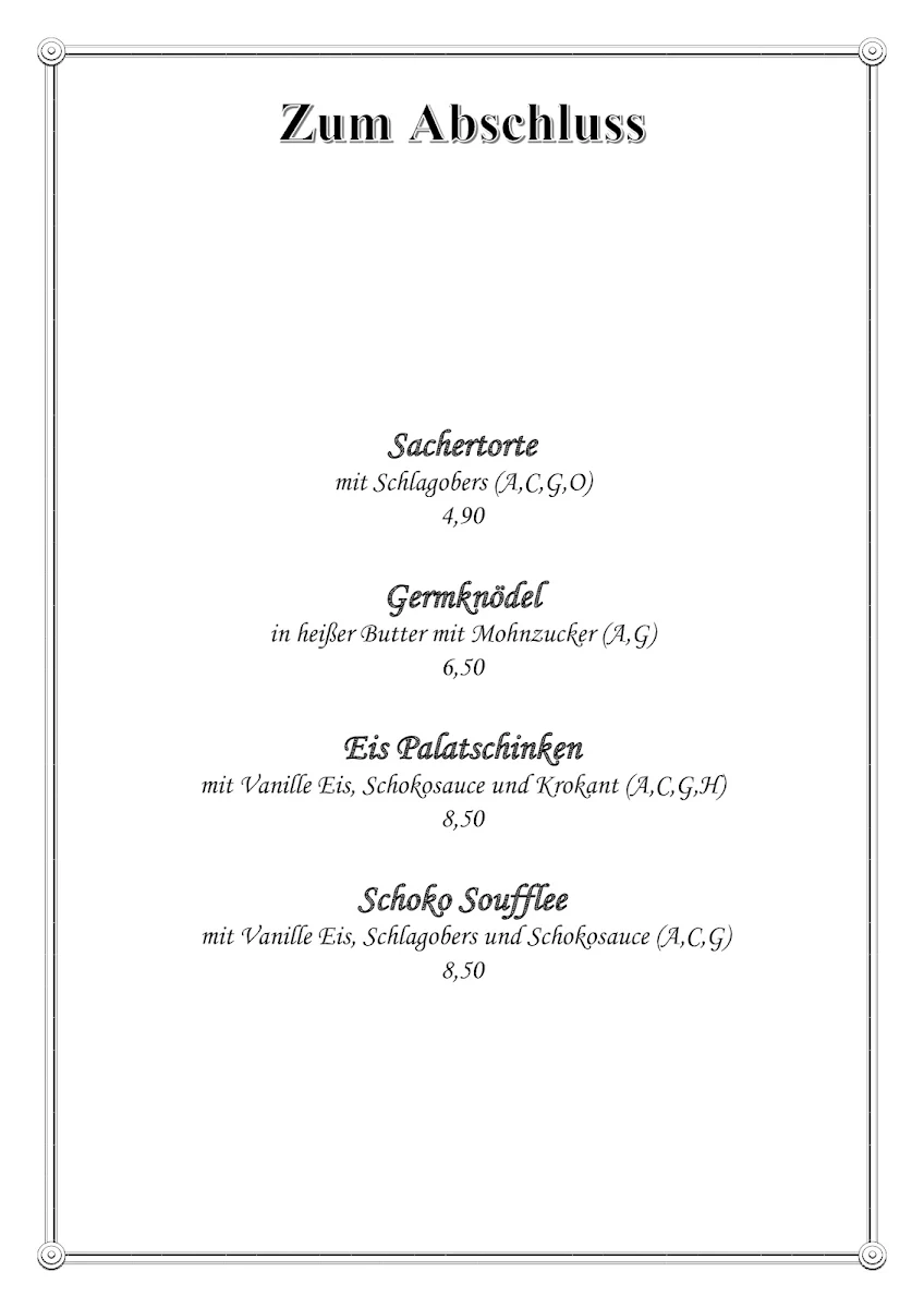 Speisekarte photo 6
