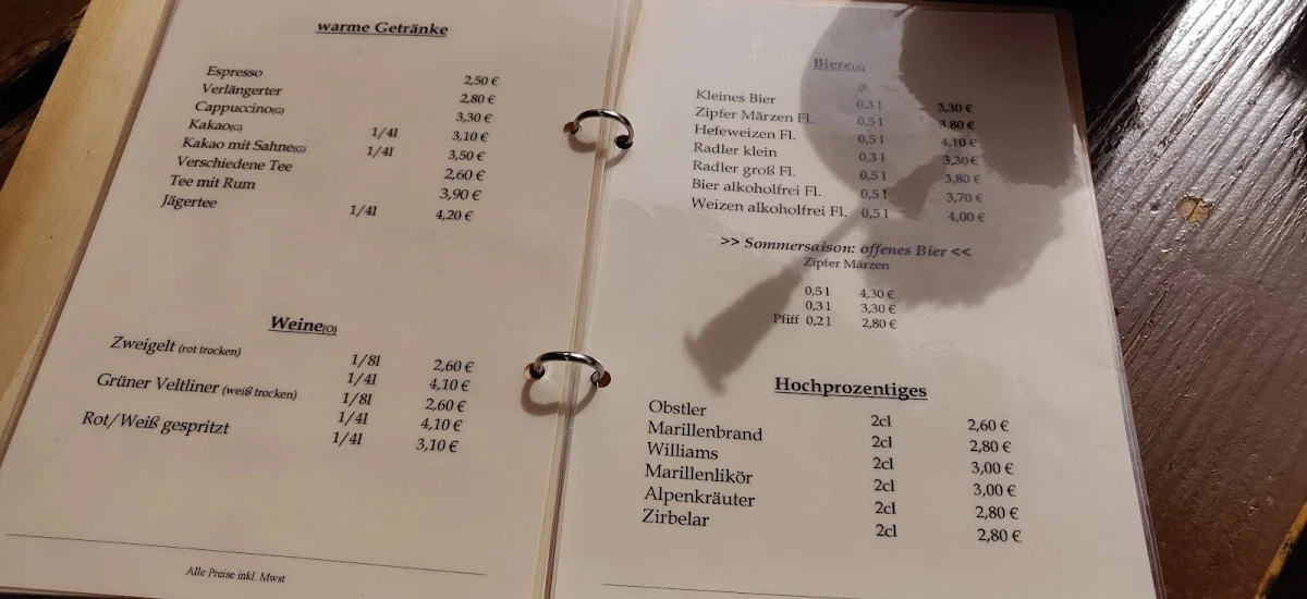Speisekarte photo 5
