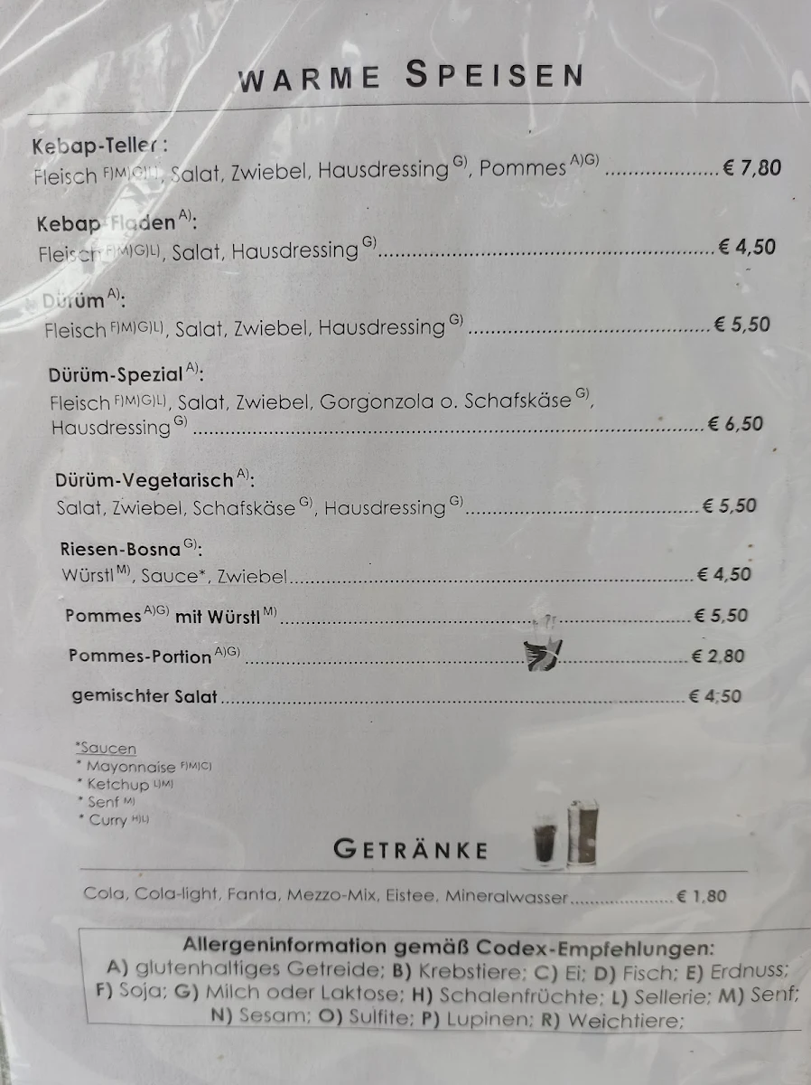 Speisekarte photo 3