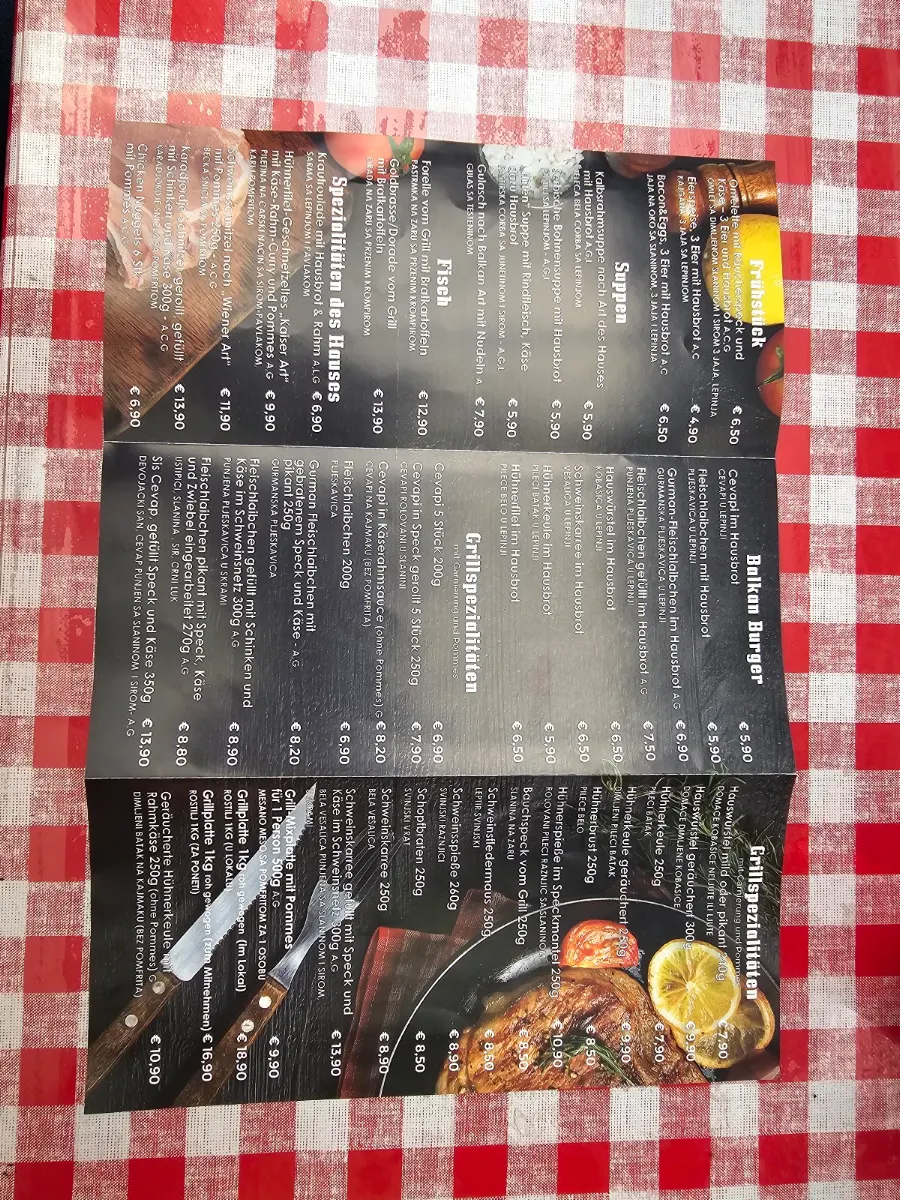 Speisekarte photo 3