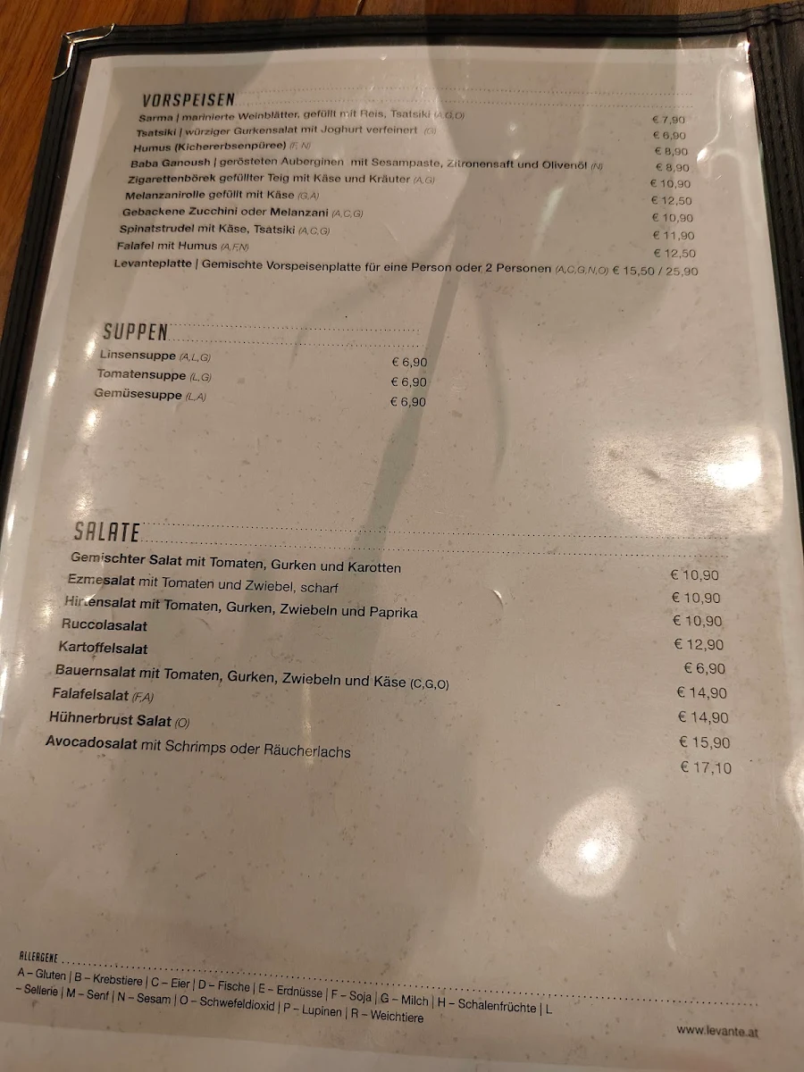 Speisekarte photo 3