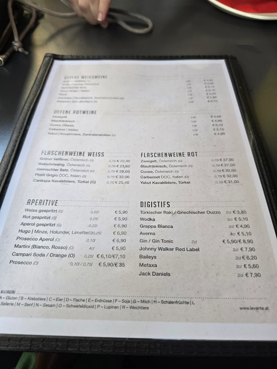 Speisekarte photo 4