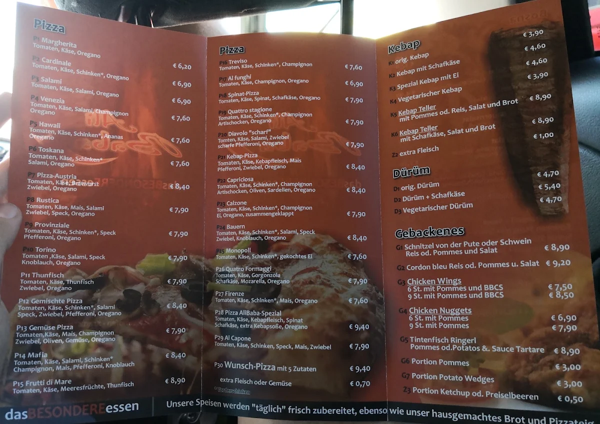 Speisekarte photo 3