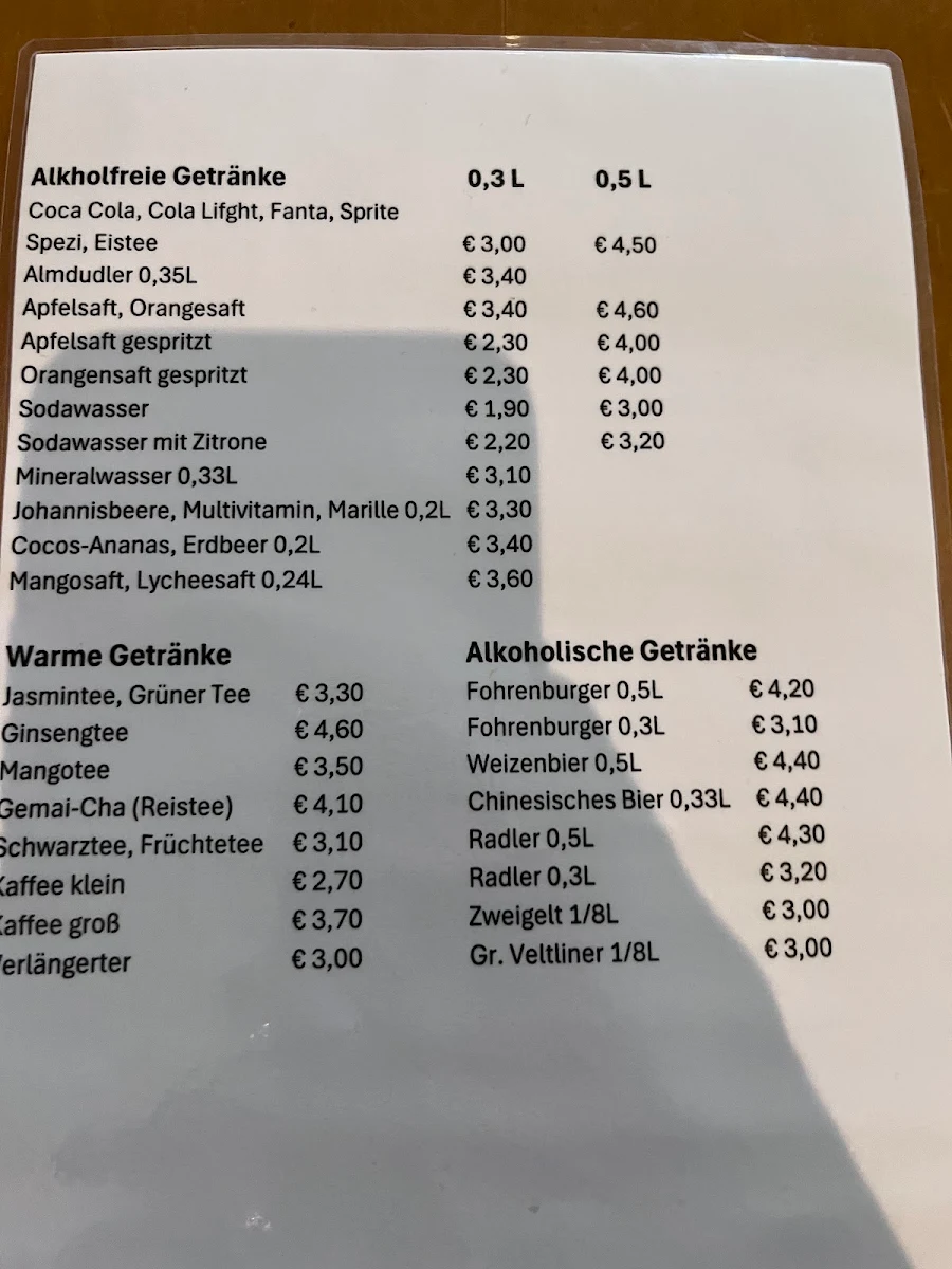 Speisekarte photo 4