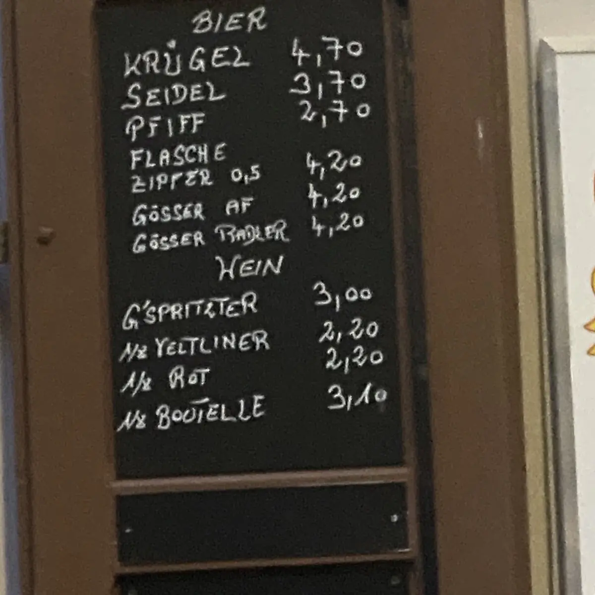 Speisekarte photo 4