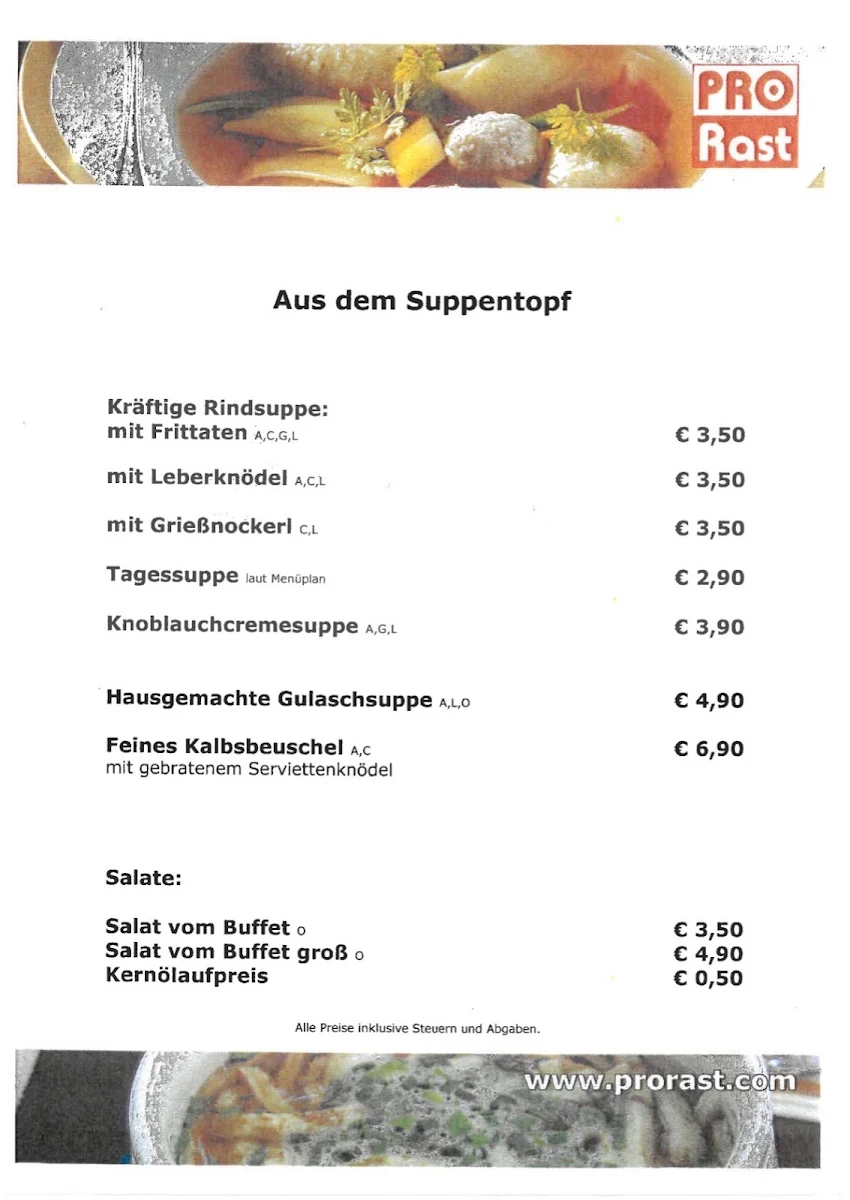 Speisekarte photo 4