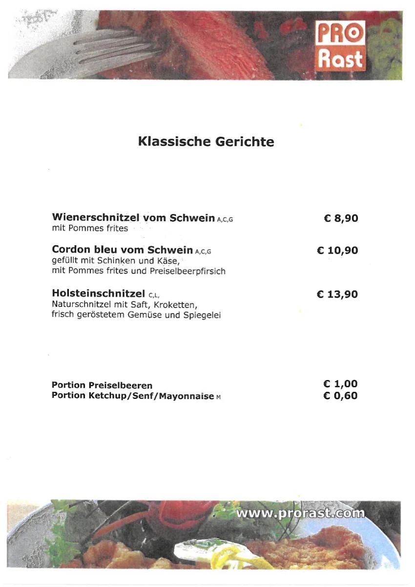 Speisekarte photo 5