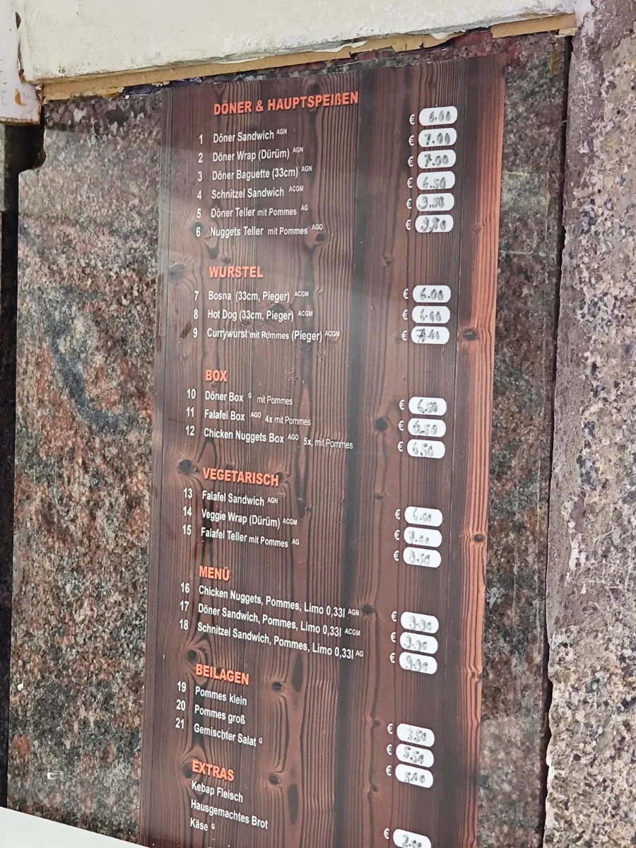Speisekarte photo 2