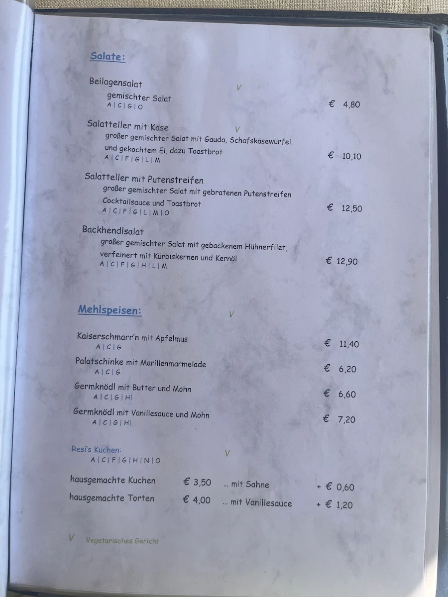 Speisekarte photo 8