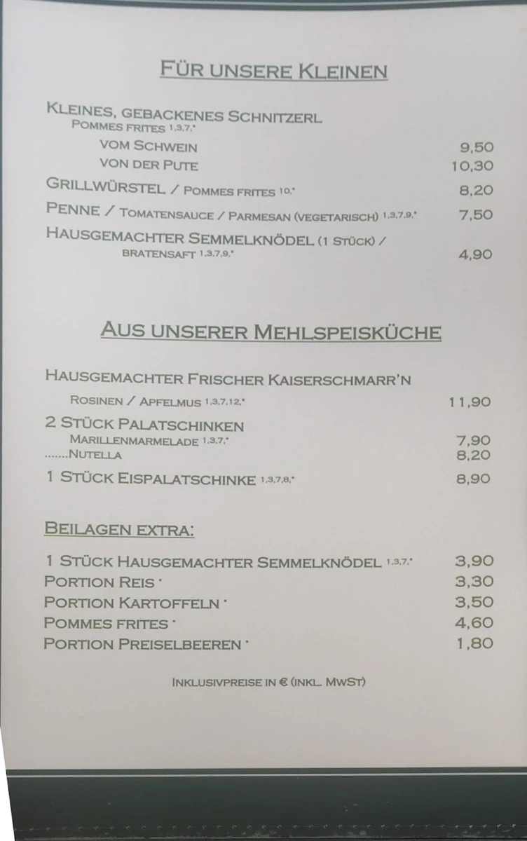 Speisekarte photo 5