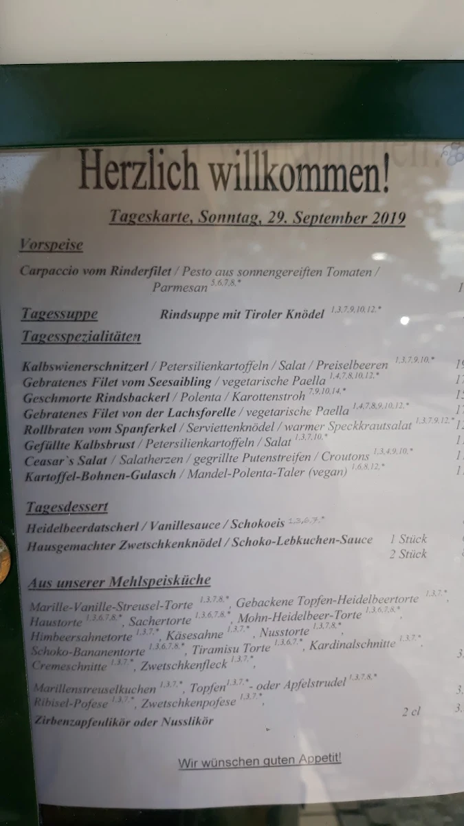 Speisekarte photo 8