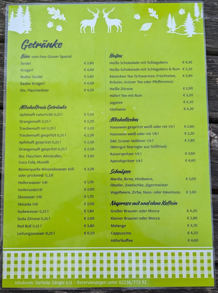 Speisekarte photo 3