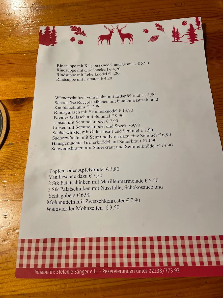 Speisekarte photo 4