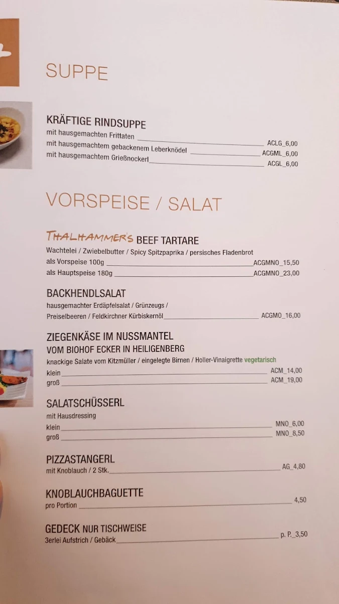 Speisekarte photo 1