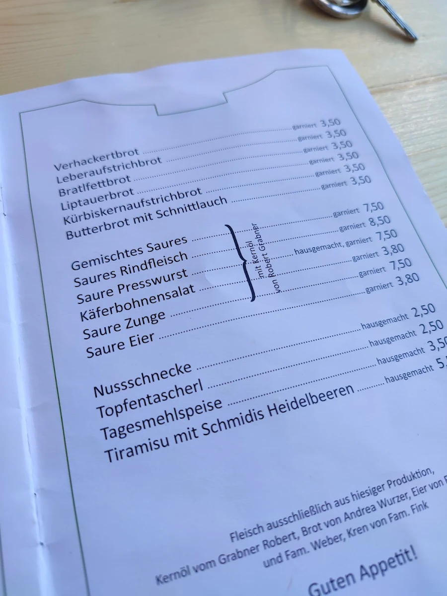 Speisekarte photo 3
