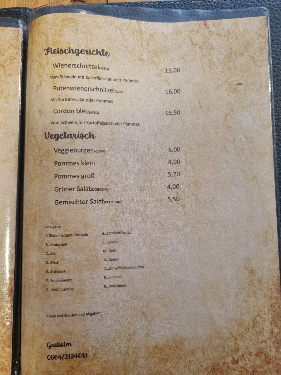 Speisekarte photo 3