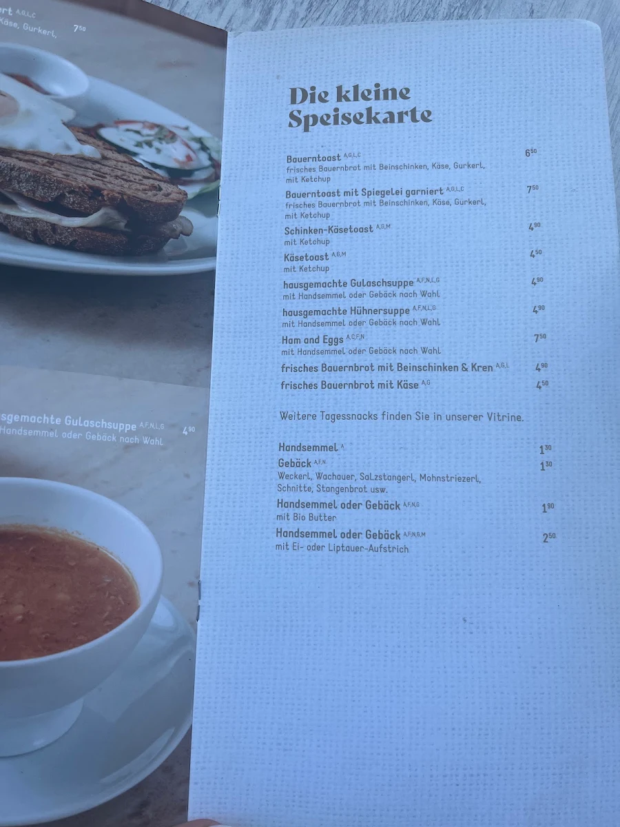 Speisekarte photo 2