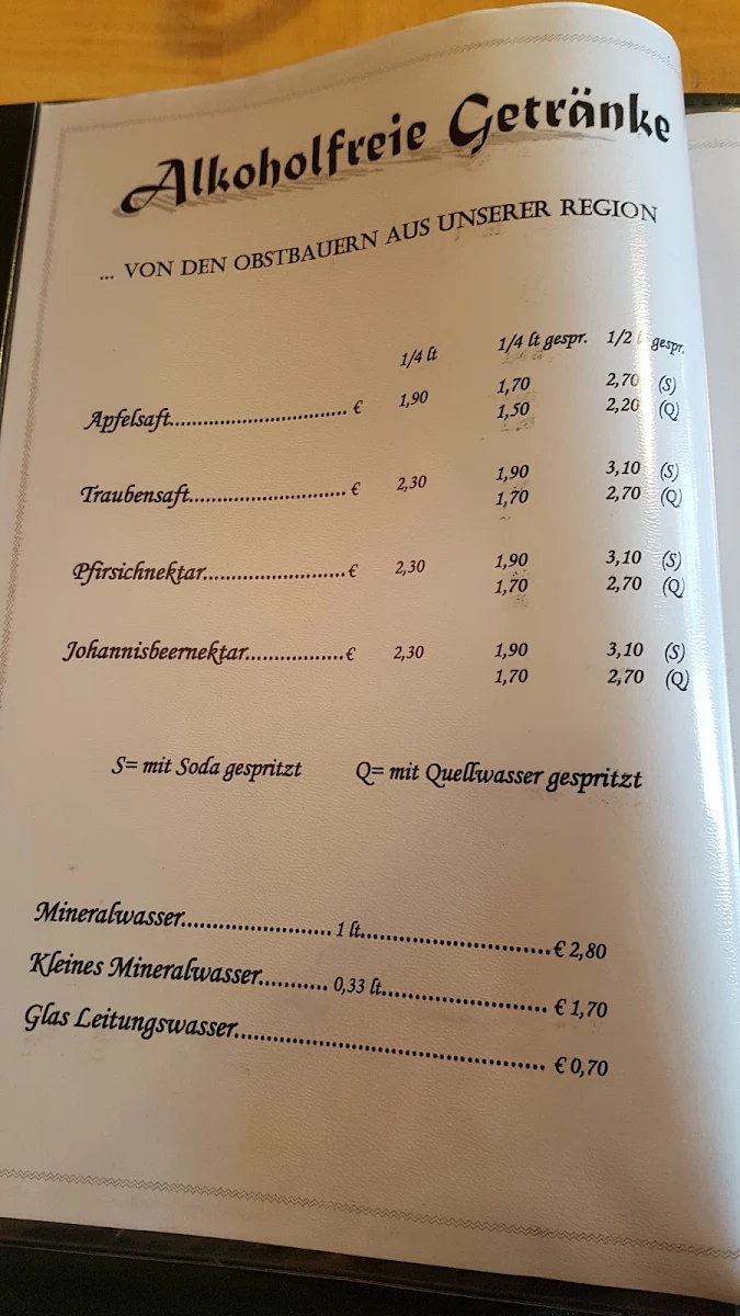 Speisekarte photo 4