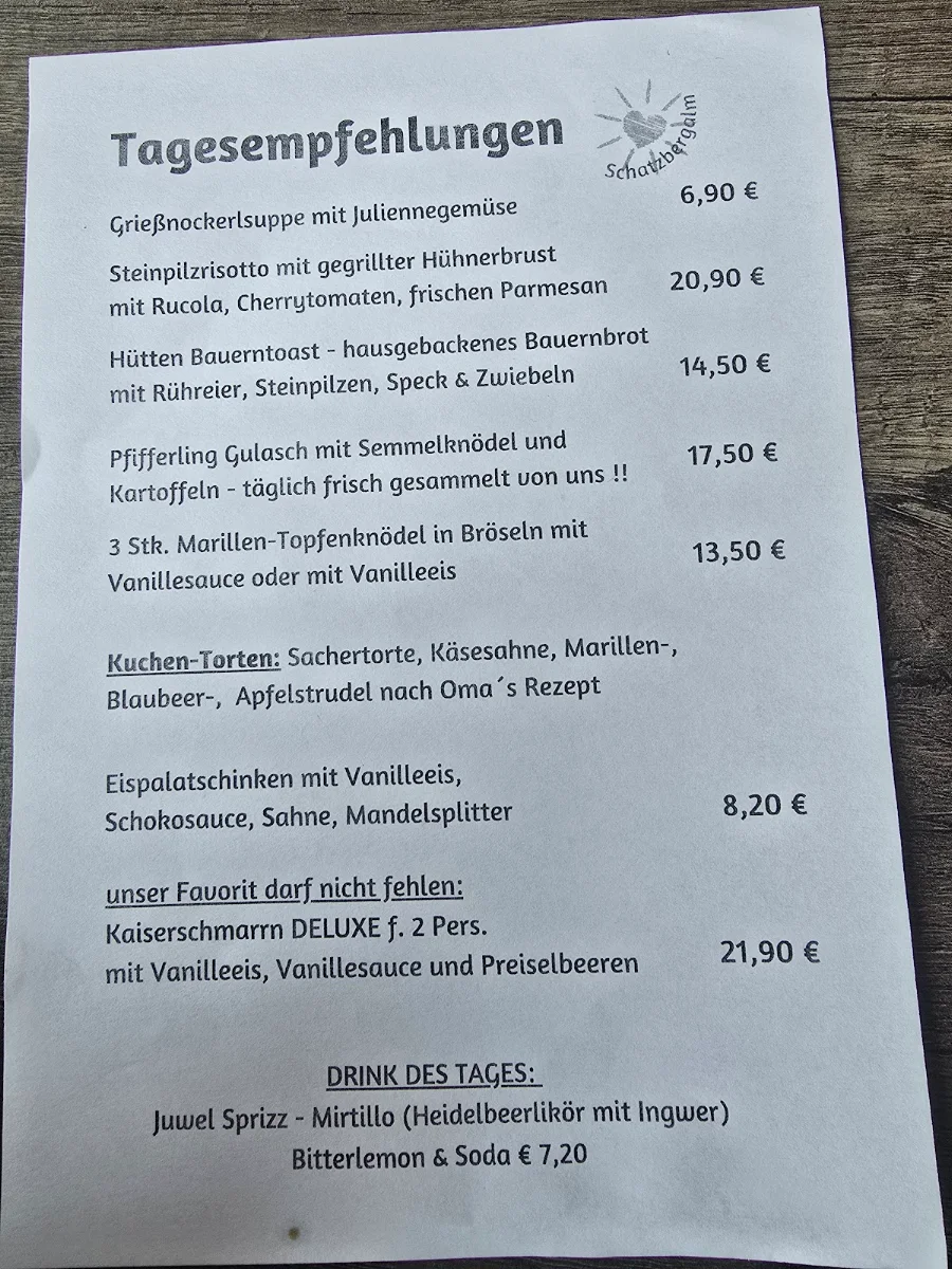 Speisekarte photo 3