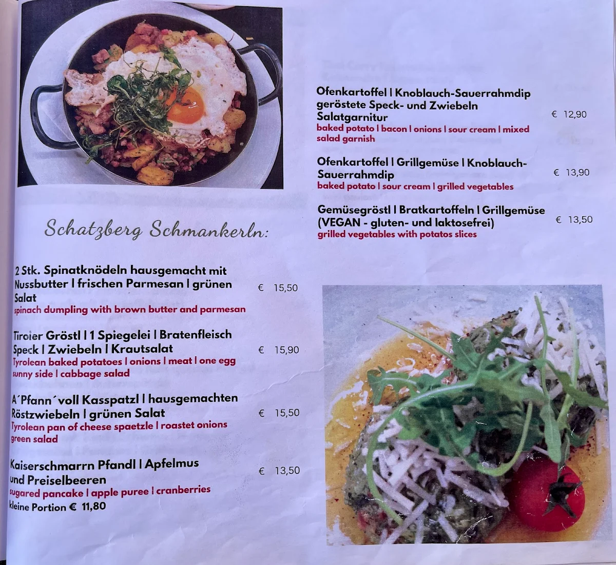 Speisekarte photo 4