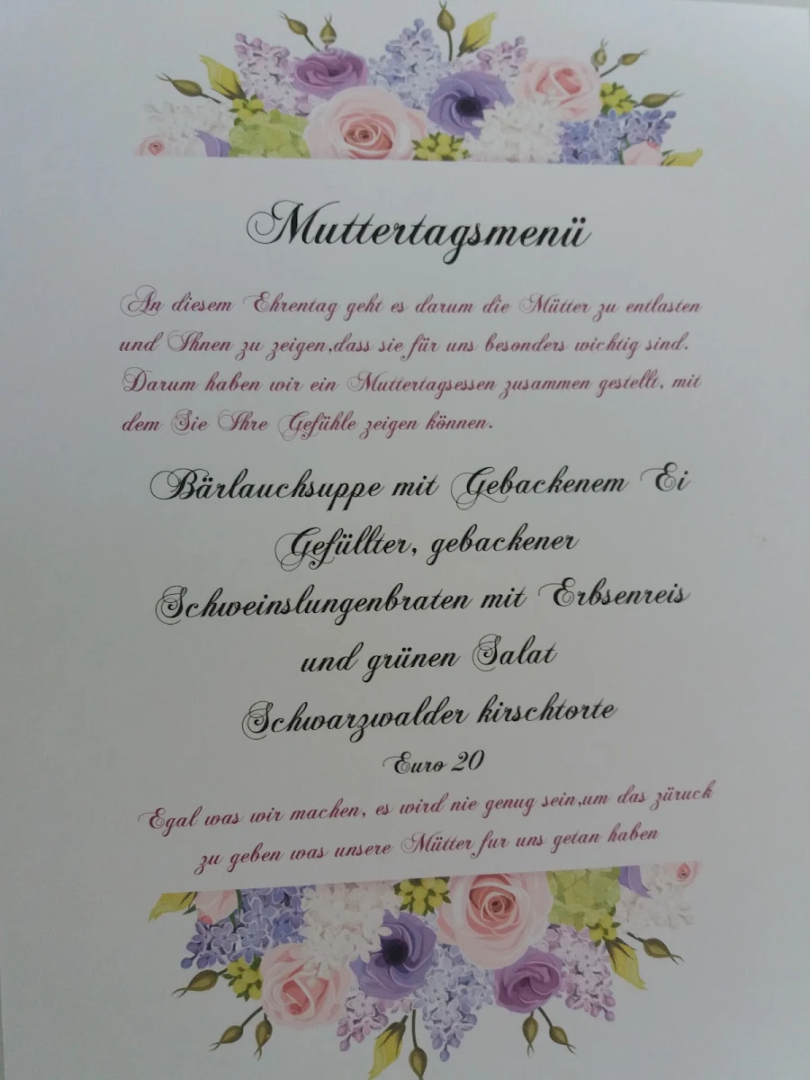 Speisekarte photo 2