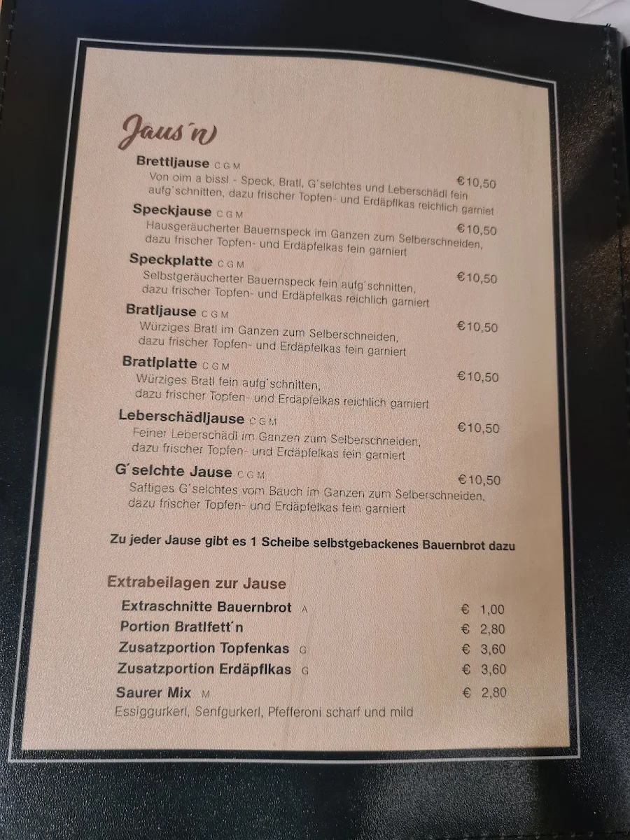 Speisekarte photo 1