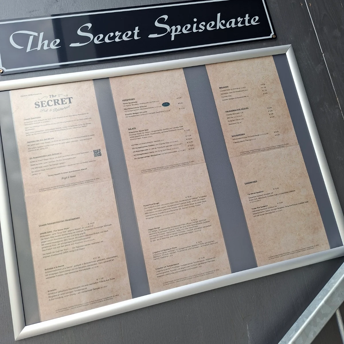 Speisekarte photo 2